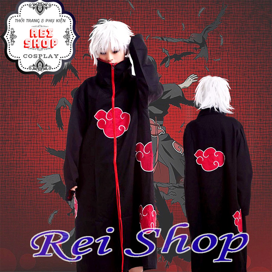 Áo Khoác Akatsuki - Cosplay Akatsuki Trong Bộ Phim Naruto