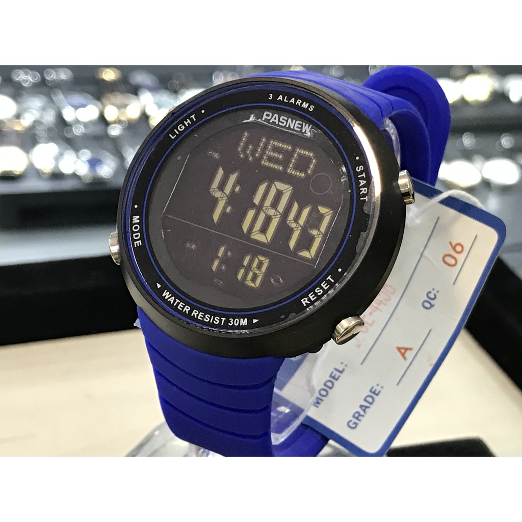 GIảm giá siêu sốc đồng hồ Pasnew Nam màu xanh | BigBuy360 - bigbuy360.vn