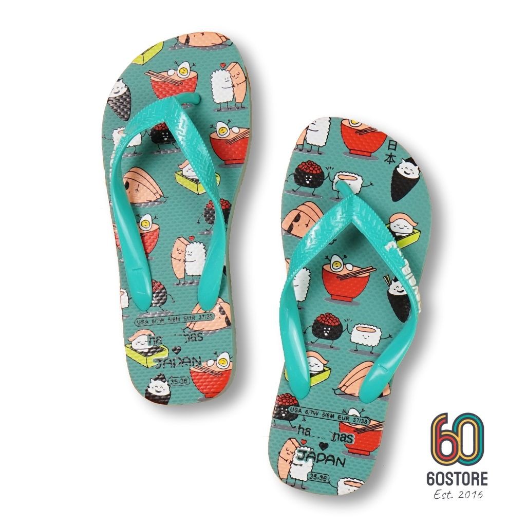 Dép Havaianas Nữ Thái Lan Cartoon Dép Kẹp Nữ Đi Biển Tông Lào Cao Su Chống Trơn Trượt Cao Cấp Hàng Xịn Đẹp Hot Trend