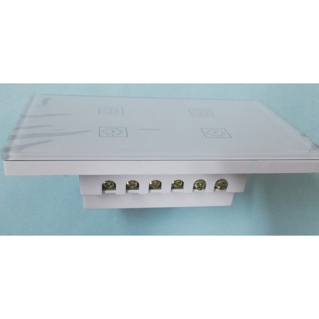 Công tắc cảm ứng WIFI 4 nút App TUYA Smart Life