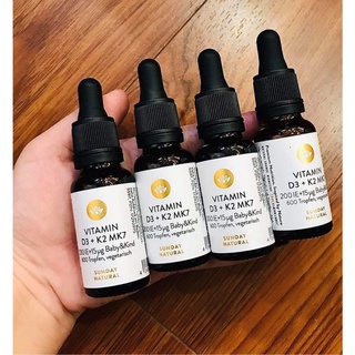 -vitamin d3 k2 mk7 sunday natural 20ml -đức
