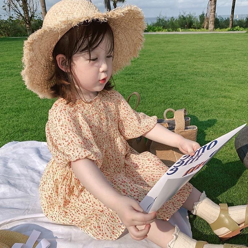 váy bé gái hàn quốc hoa cho bé gái