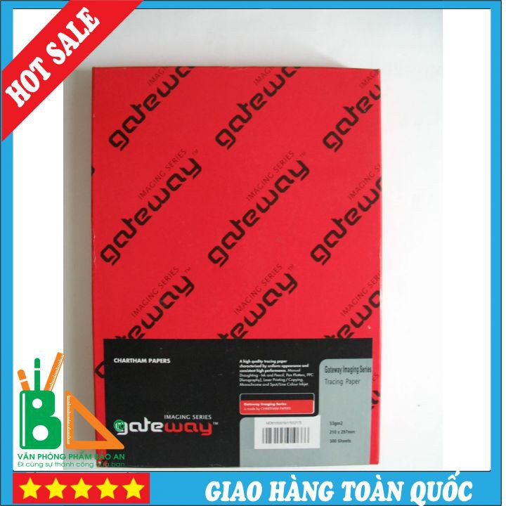 THANH LÝ Giấy Can  ĐL 73gsm A4 250 Tờ/Ream