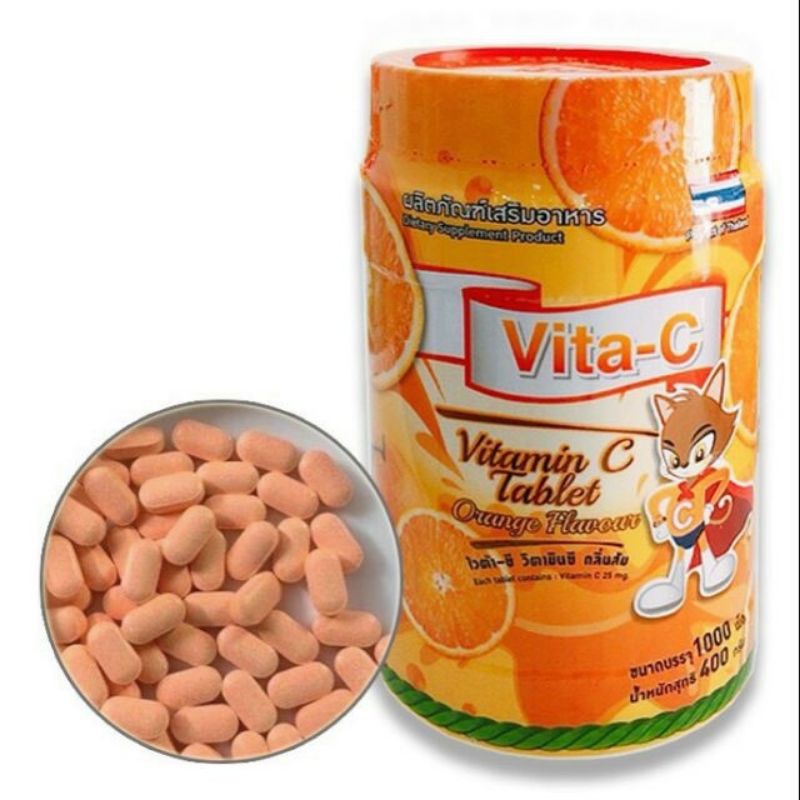 KẸO NGẬM VITA-C THÁI 1000v