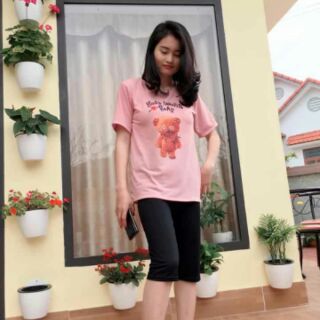 Đồ Bộ Lửng Mặc Nhà, Đồ bộ thun cotton