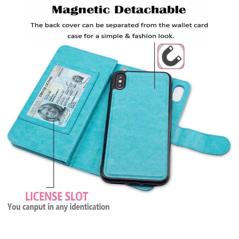 Casing Samsung Galaxy S10 Note 10 Plus Note 9 Note 8 A71 A51 Split Flip Leather Case Wallet Card Slot Single Shell Holder Cover