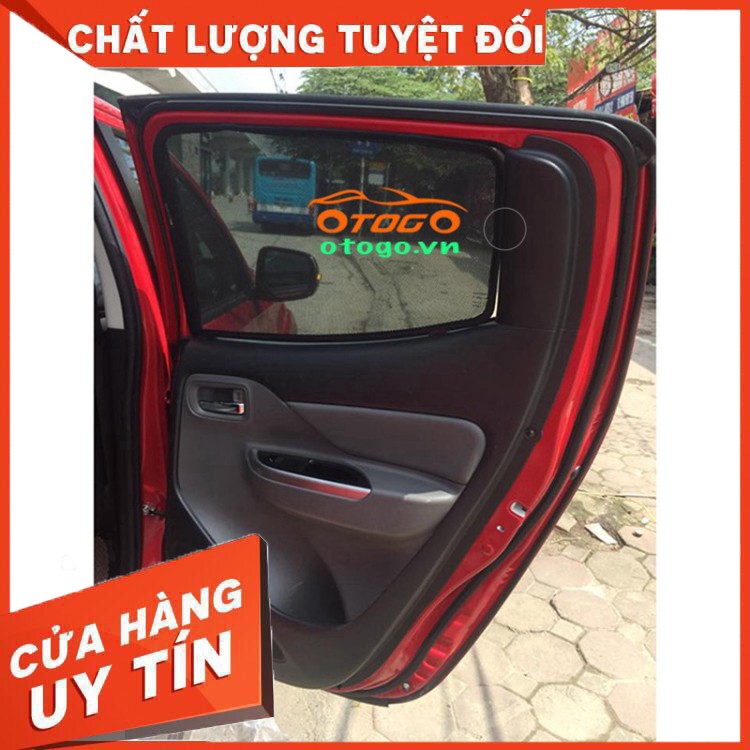 [Rèm loại 1] Bộ rèm chắn nắng nam châm xe Mitsubishi Triton Đảm Bảo Tốt Nhất Thị Trường