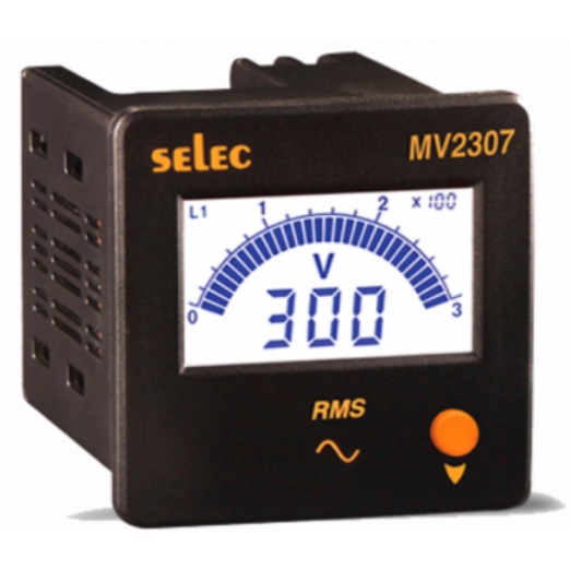 ĐỒNG HỒ ĐO ĐIỆN ÁP VOLT LCD - MV2307 (72X72)