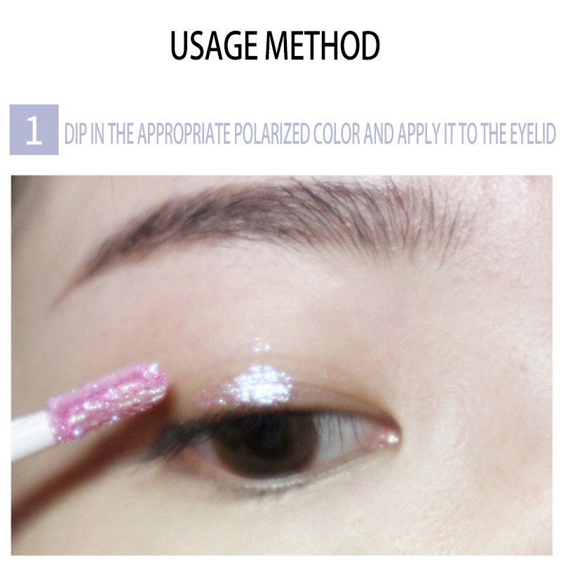 Phấn mắt dạng lỏng lâu trôi và không thấm nước 5 màu ánh sáng lung linh tùy chọn | BigBuy360 - bigbuy360.vn