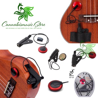 Pickup Nhạc cụ đa dụng Piezo Adeline AD-20 - Bộ thu âm thanh cho Đàn Guitar, Ukulele, Violin, Kalimba AD20