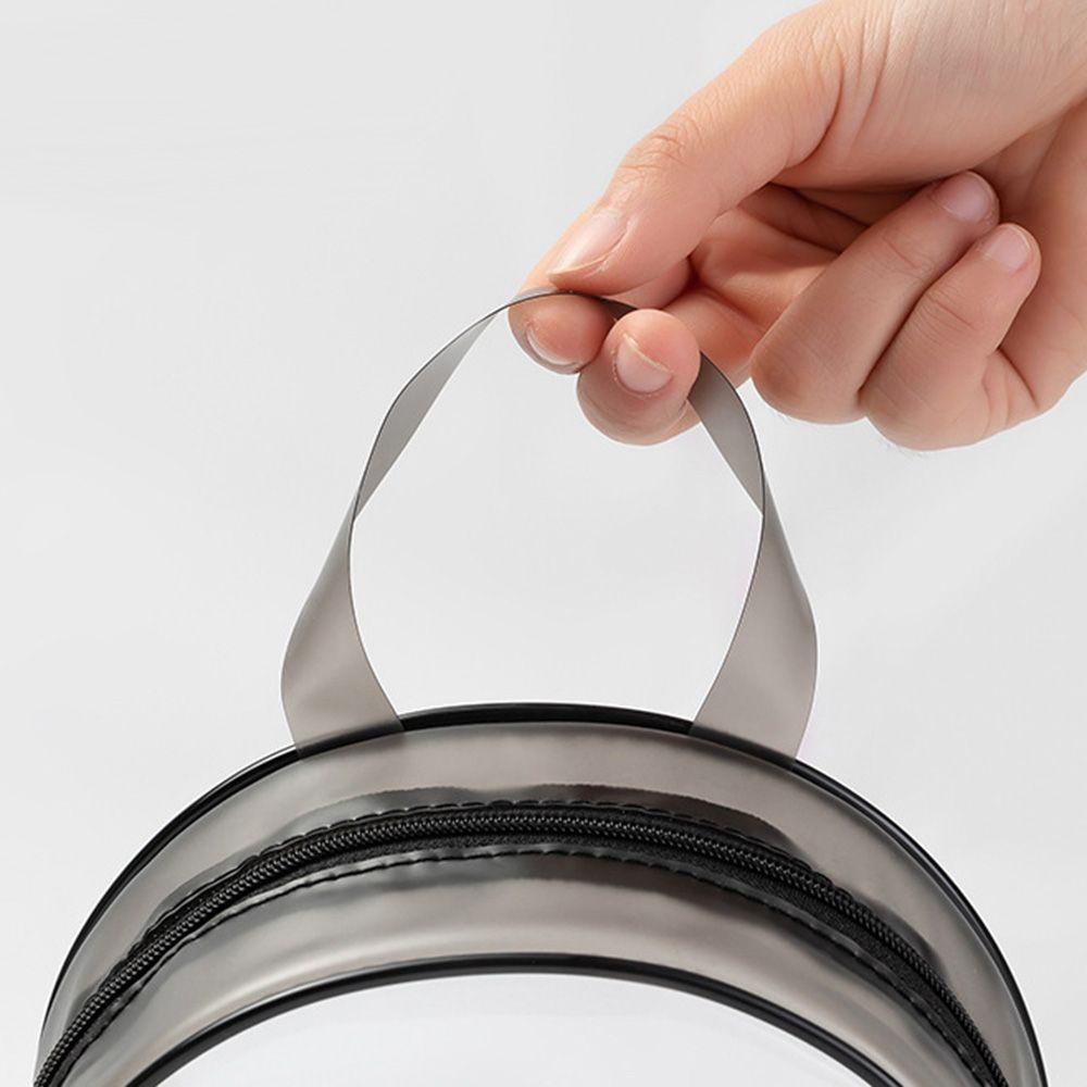 NIUYOU Bộ 2 Túi Nhựa PVC Trong Suốt Đựng Mỹ Phẩm Tiện Dụng