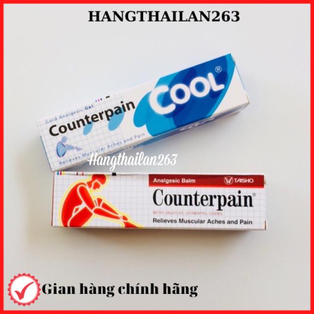 Cao xoa bóp giảm đau nóng- lạnh countepain 60g thái lan