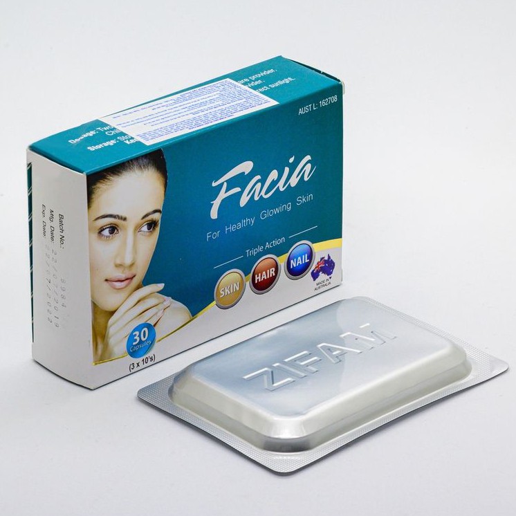 (Mẫu mới) Facia CMPS – Viên uống đẹp da, mờ thâm nám, ngăn ngừa lão hóa, giúp trắng da hiệu quả (30 viên- bao nhôm)