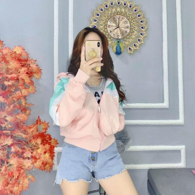 KHOÁC DÙ PHỐI MÀU