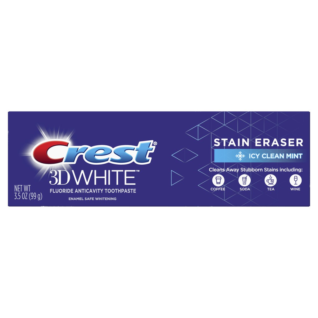Kem Đánh Răng Crest 3D White Stain Eraser