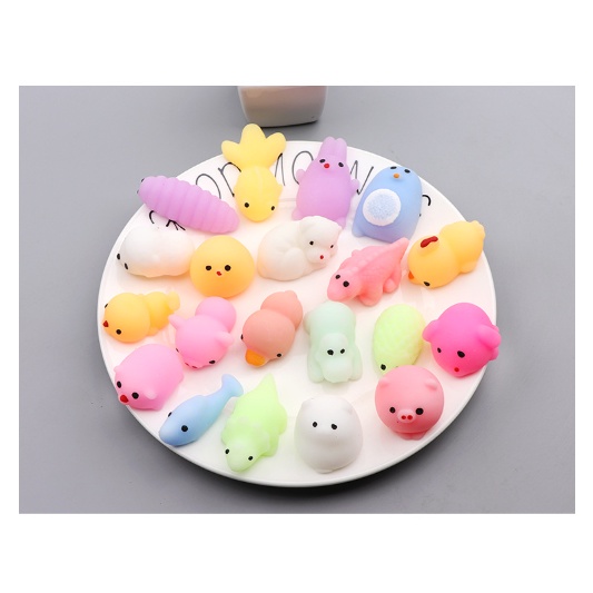 Combo thú mochi xả stress - Đồ chơi thú mochi squishy