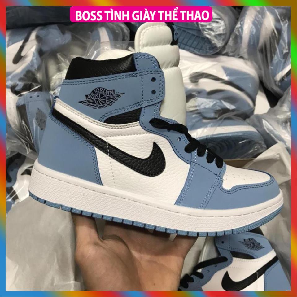 [Full Box Bill]  Giày Jordan 1 Dark Mo_cha  Nam Nữ- Phiên Bản Tiêu Chuẩn. Giày thể thao Jordan 1 nâu cao hot hit-Tình