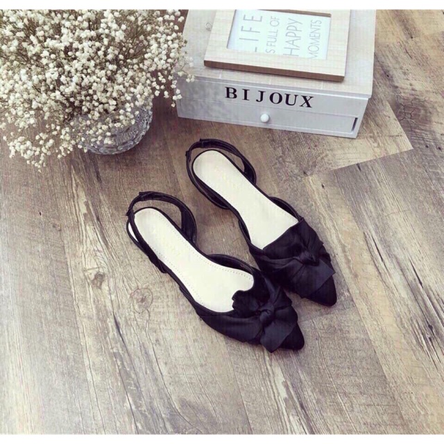 Giày bệt lụa Louboutin siêu đẹp