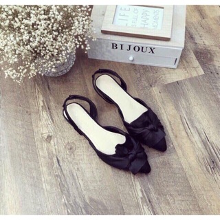 Giày bệt lụa Louboutin siêu đẹp