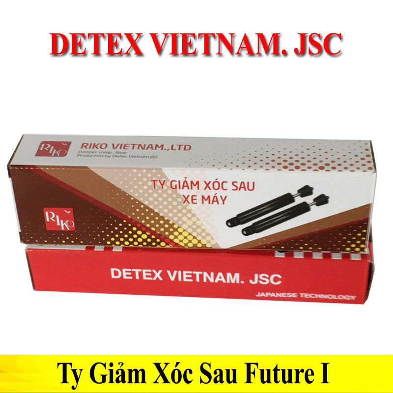 Ty giảm xóc sau Future I thương hiệu Detex