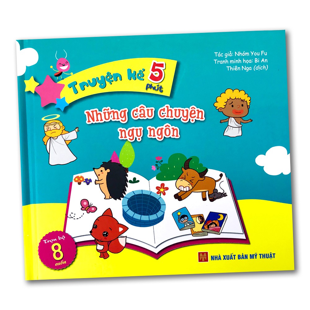 Sách - Truyện kể 5 phút (Mua lẻ tùy chọn hoặc cả bộ 8 cuốn) | BigBuy360 - bigbuy360.vn
