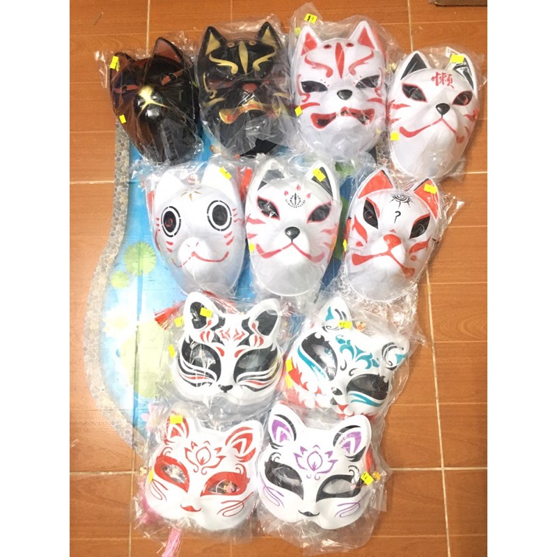 Mặt nạ cáo nhựa cosplay loại đẹp