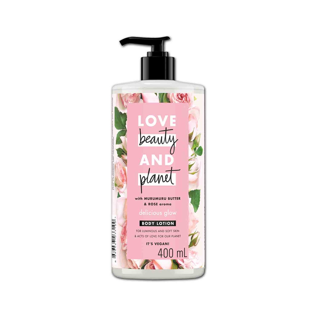 Dưỡng thể Love Beauty and Planet 400ml - Delicious Glow (Mỹ)