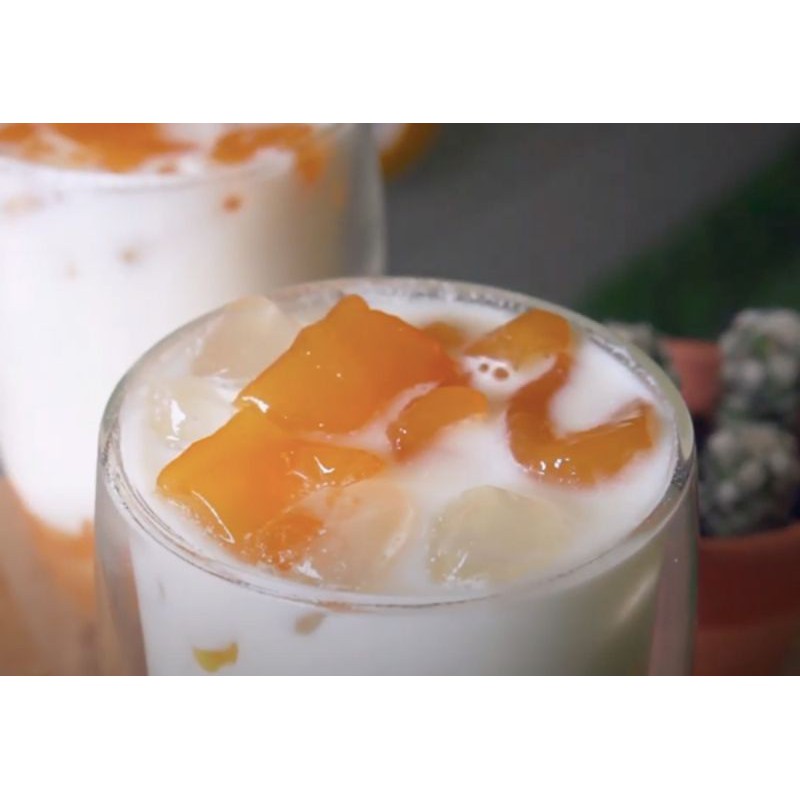 Hủ, hộp 500gr Thốt Nốt rim đường pha chế vào ly, cốc hoà quyện sữa tươi món ăn vặt đặc sản vùng bảy núi An Giang