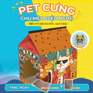 Nhà mèo nhiều mẫu để mèo paylak