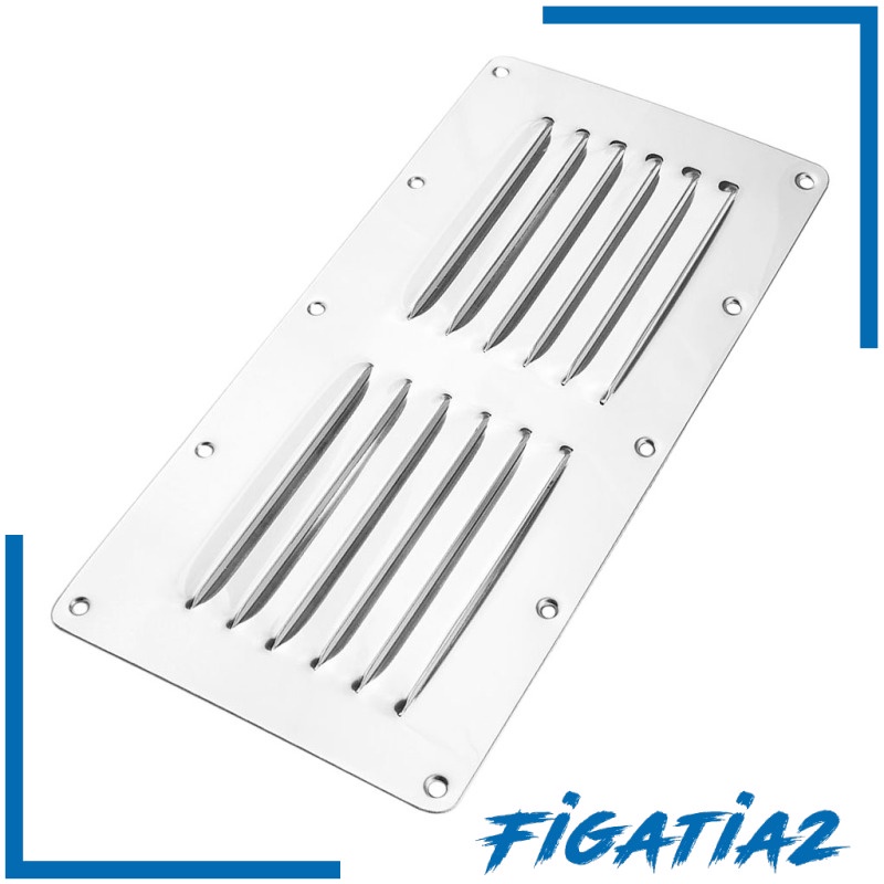 [FIGATIA2] Square Louvre Air Vent Fitting Ventilator Grille Heavy Duty Stainless Steel | BigBuy360 - bigbuy360.vn