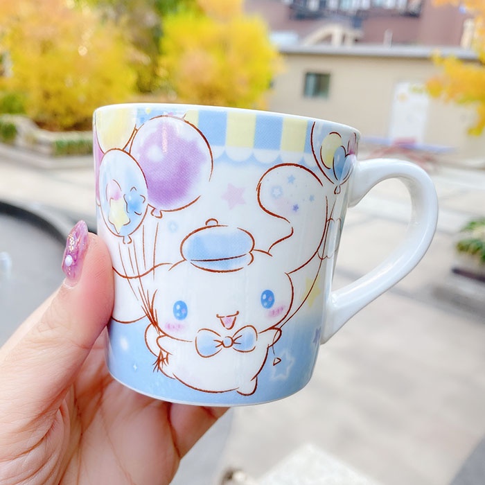 ﹊✙Kurumi Melody Con chó Yugui Phim hoạt hình dễ thương Cốc sứ đựng nước Cup Mug Coffee Cup 220ML