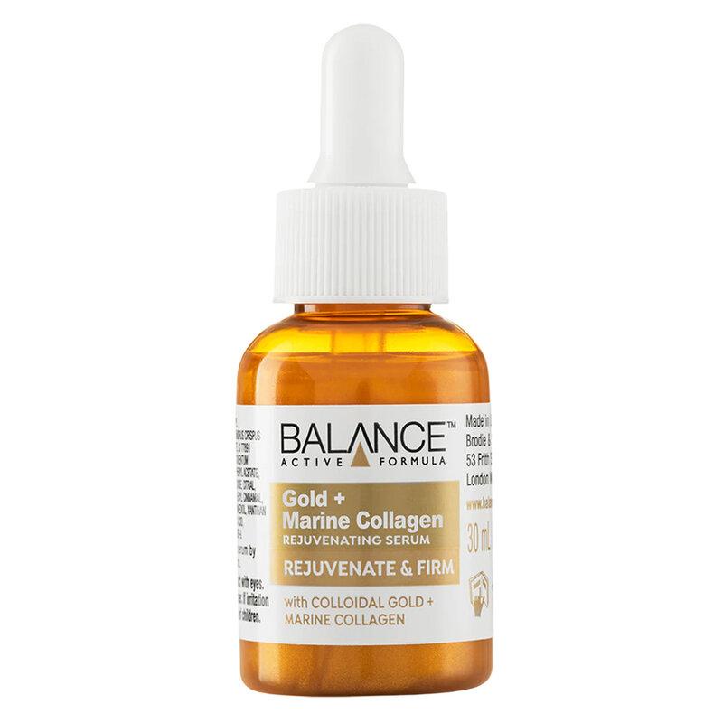 Tinh Chất Balance Active Formula Trẻ Hoá, Tái Tạo Da 30ml Gold Collagen Rejuvenating Serum