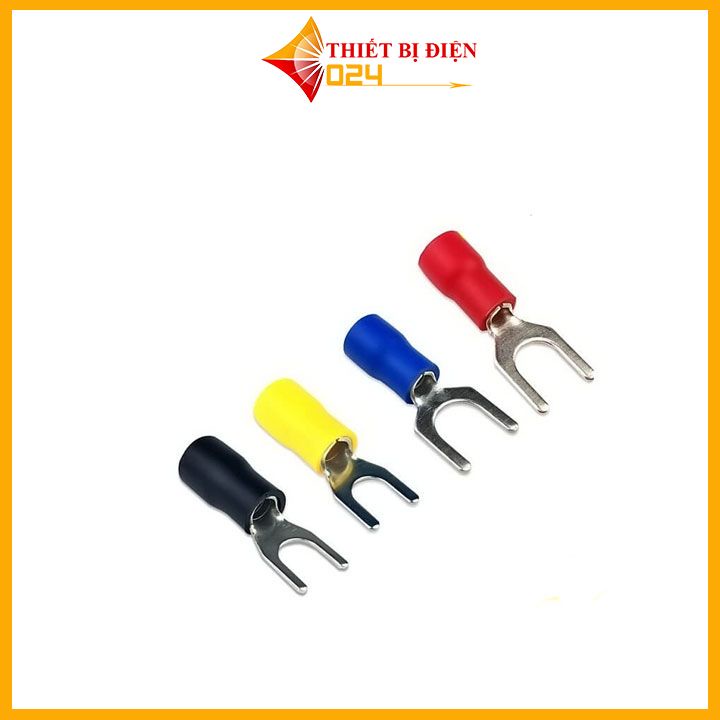 100 đầu cos chữ y các loại, đấu nối dây nhanh, đầu cos, cos Y