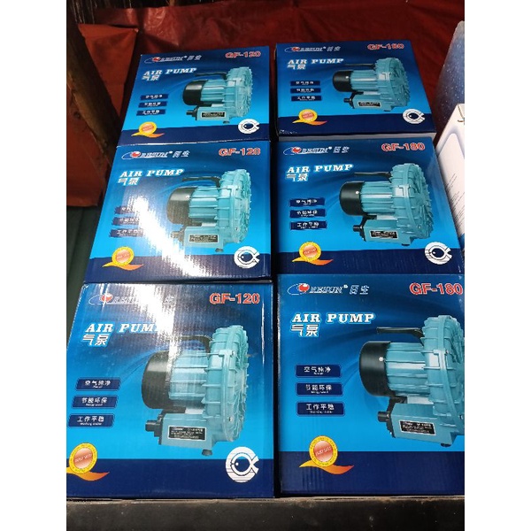 MÁY SỦI OXI CÔNG SUẤT LỚN , MÁY SỤC KHÍ THỦY SẢN GF 120 , GF 180W