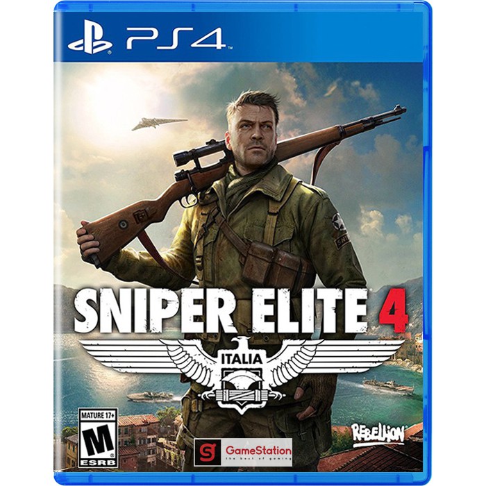 [Freeship toàn quốc từ 50k] Đĩa Game PS4: Sniper Elite 4 - hệ US