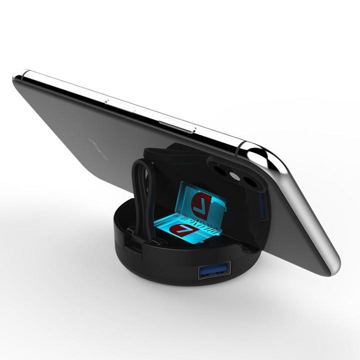 [Combo] Phụ Kiện Hỗ Trợ Chơi Game Trên Điện Thoại 3 Món Bộ Dock Chuyển Đổi DiLong7. Chuột Game GM02. Bàn Phím G94 | BigBuy360 - bigbuy360.vn