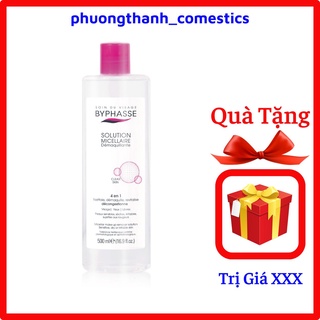 Nước tẩy trang byphasse solution micellaire 500ml,tẩy trang byphasse cho da dầu chính hãng