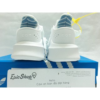 Giày EQT BASK ADV 2018 trắng xanh (loại chất lượng cao)