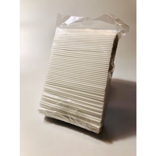 100 ống hút trắng phi 6 dai dày