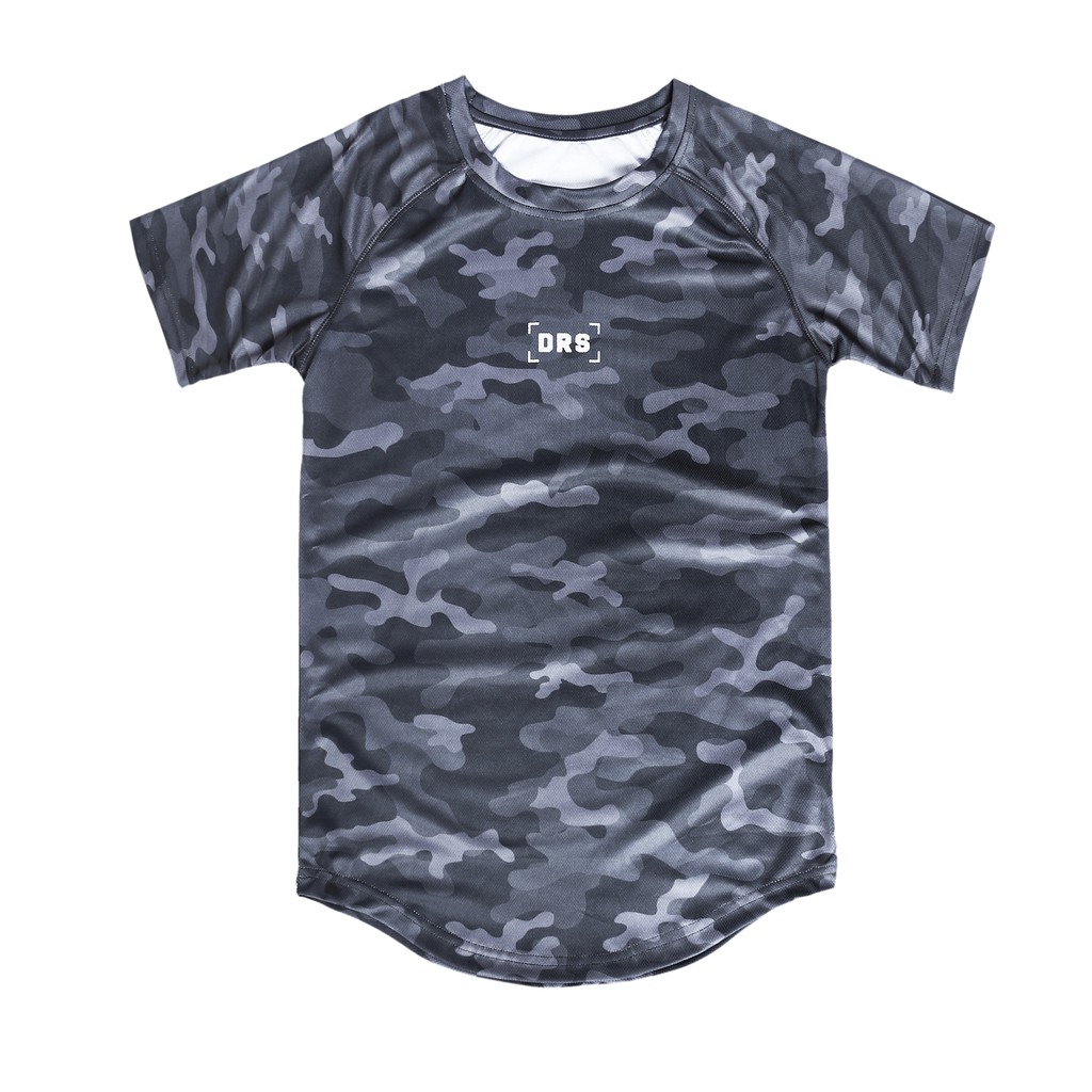 Áo Thun Thể Thao Cộc Tay Camo DRS Cực Xịn, Phù Hợp Tập Gym, Running, Đi Chơi Dáng Năng Động, Chất Thoáng Mát (DRA12)