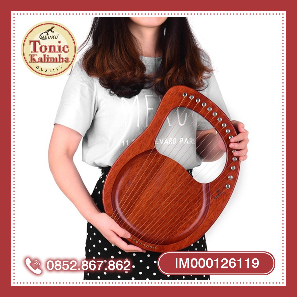 [LYRE 16 dây nguyên khối] Đàn hạc Lyre Harp IM000126119-MOLIN Đầy đủ phụ kiện LOẠI 16 DÂY Nguyên khối