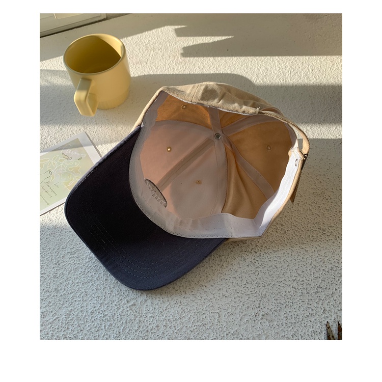 Nón Lưỡi Trai Màu Sắc Retro Thời Trang Hàn Quốc Cho Cặp Đôi