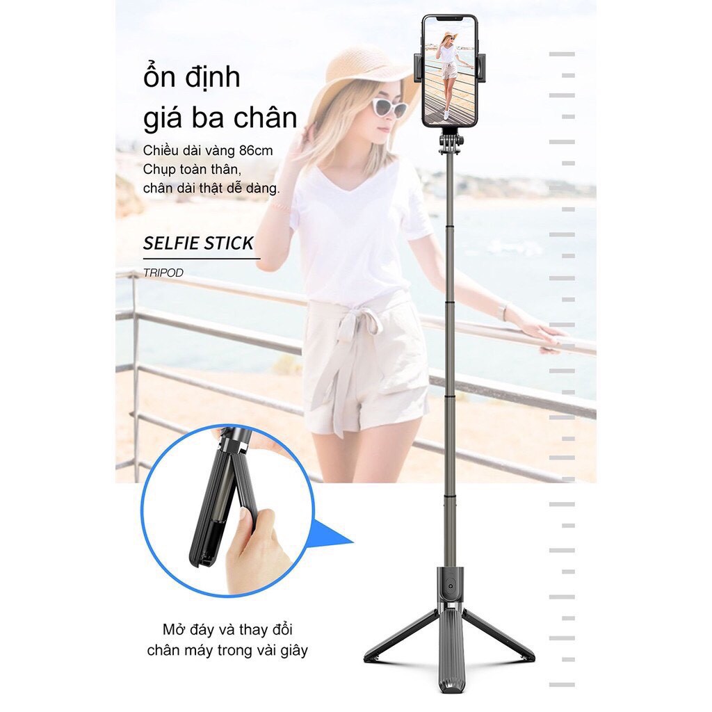 Gậy Chụp ảnh, quay phim, livetream Chống Rung L08