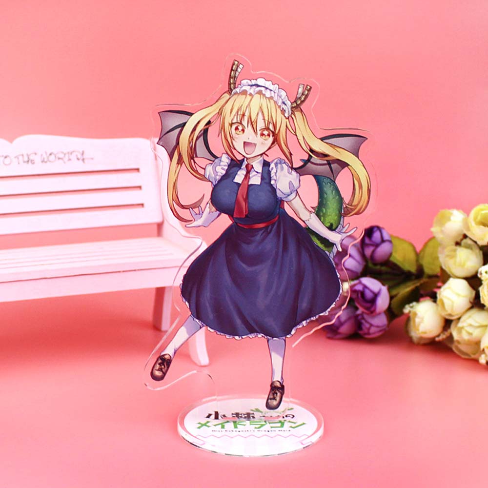 Mô hình nhân vật anime Miss Kobayashi's Dragon Maid KannaKamui bằng acrylic có chân đứng trang trí