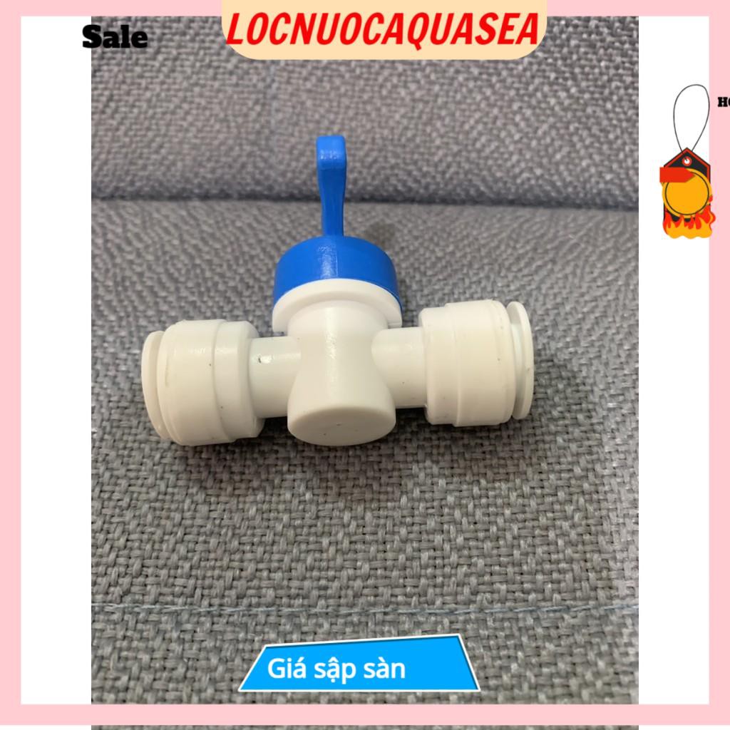 Van Xả Tay  Nối Nhanh Phi 6, Dây 6  ☑️ Van Xả Ngang ☑️ Van Khóa Nước/ van  chia nước bể cá cảnh