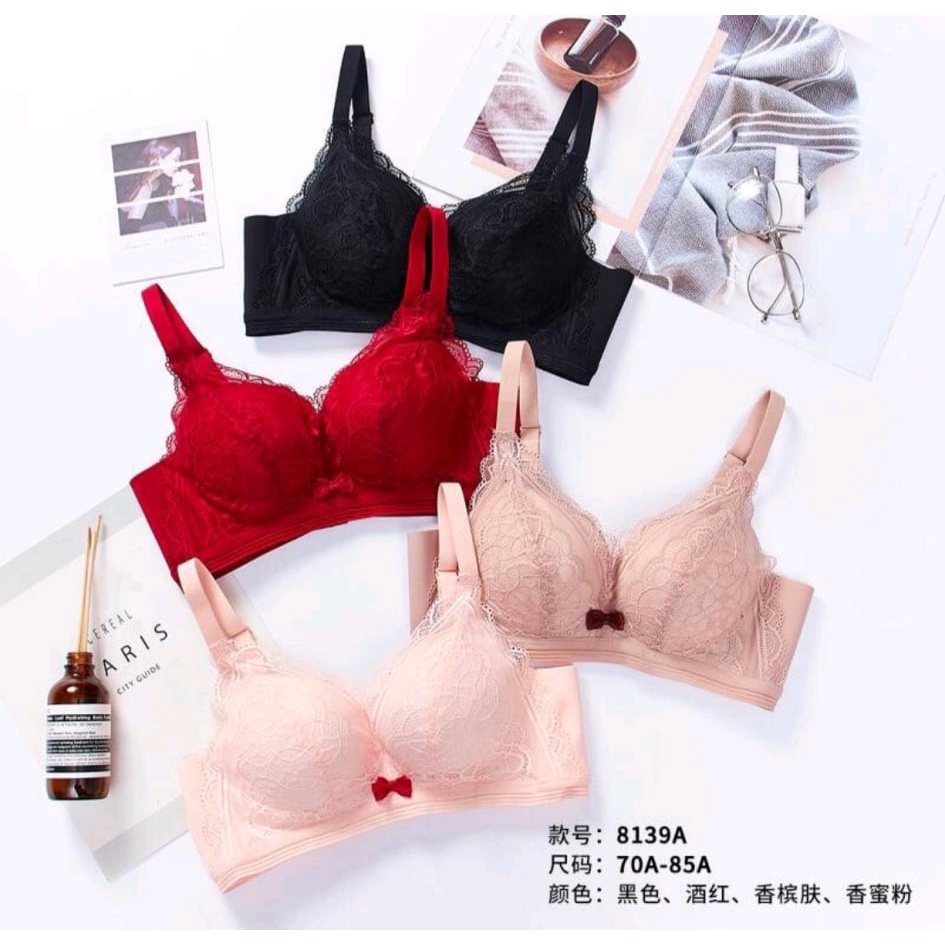 Áo ngực nữ áo lót ren mềm không gọng ALN018 thời trang quyến rũ hàng có sẵn tại CHIPNOIY SHOP