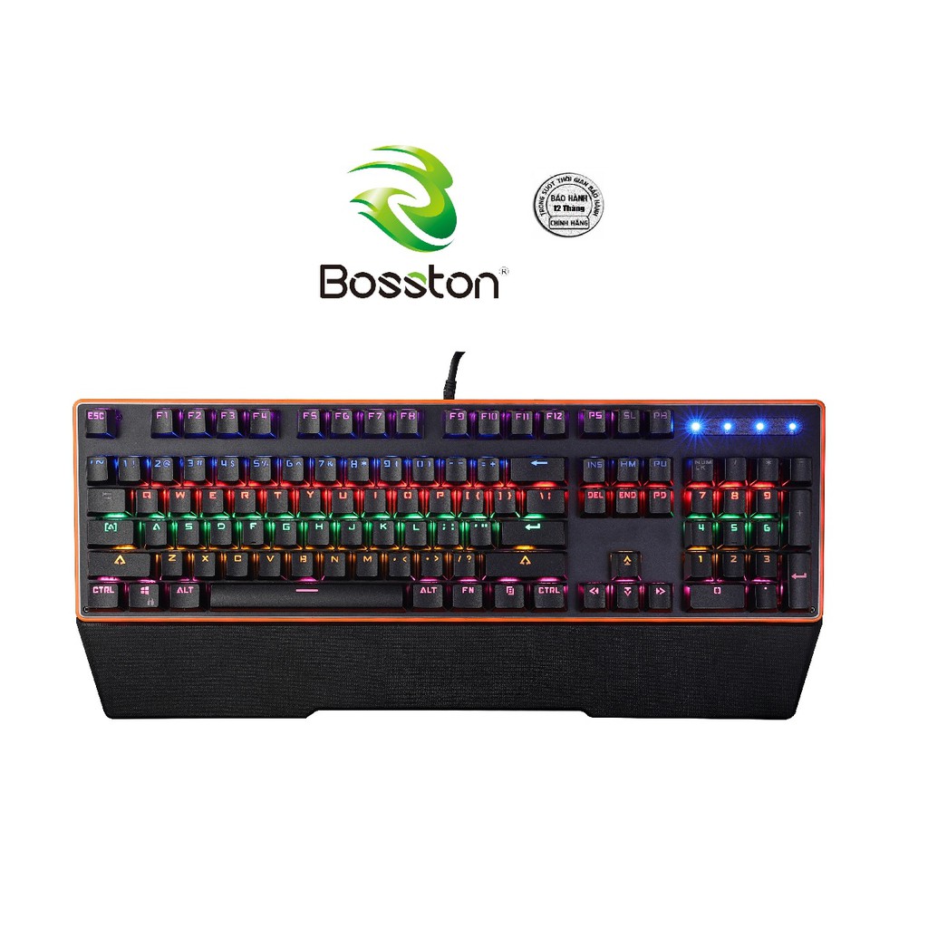 Bàn Phím Cơ MK919 FULL LED Chính hãng Bosston Gaming