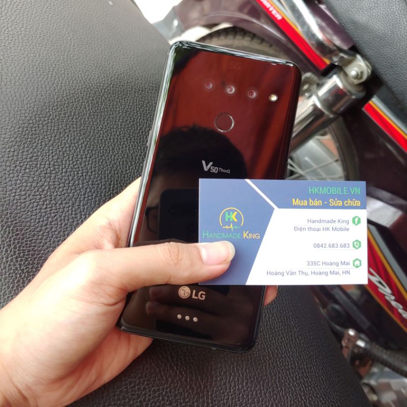 Điện thoại LG V50 ThinQ 5G, Ram 6/128GB, máy zin Hàn, 99%