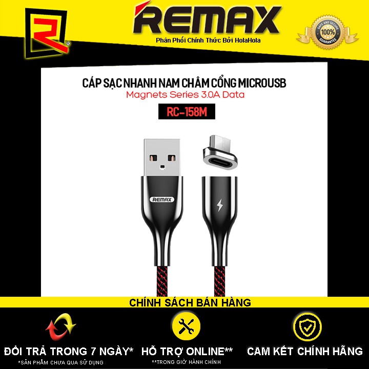 CÁP SẠC TYPE-C REMAX RC-158A/158I/158M