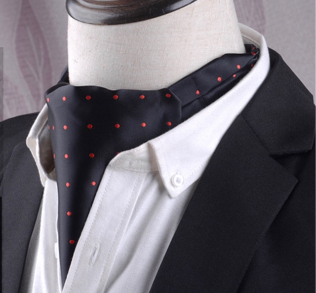 Khăn đeo cổ nam - Khăn ascot cao cấp